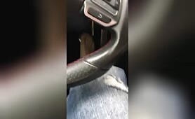 Driving bare foot FULL VIDEO