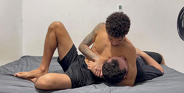 GABE ARMPIT DOM AND CHOKE