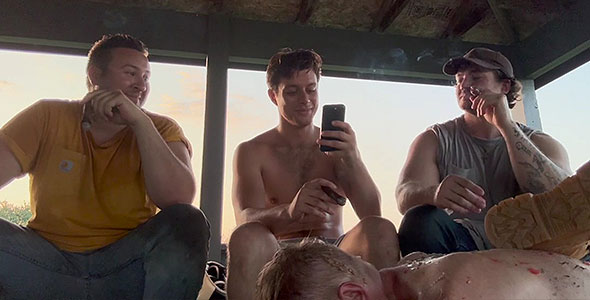 RT 54 Cigar Domination Human Ashtray and Foot Rest Public Humiliation for Group of Cash Masters