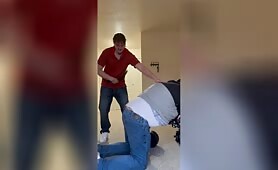 Hard Belt Punishment