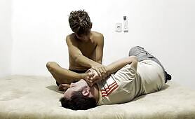 MASTER J FOOT DOM AND FOOT CHOKE, WORSHIP ME