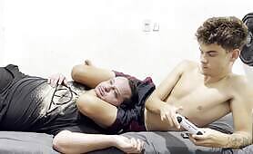 IGNORED AND CHOKED BY HOT MASTER J 20 MIN DOM