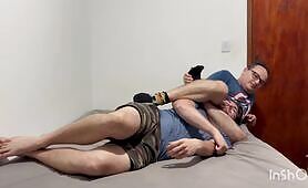 GYM MASTER IS CHOKED!