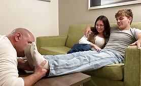 Cucking and Bare Ass Facesitting