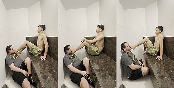 NEW MASTER GAG AND FOOT CHOKE