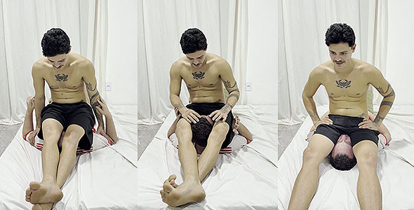 MASTER P LEG CHOKE AND NECK SITTING  3