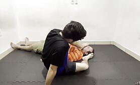 MASTER H VS MATT FIGHT FOR THE FOOT DOM